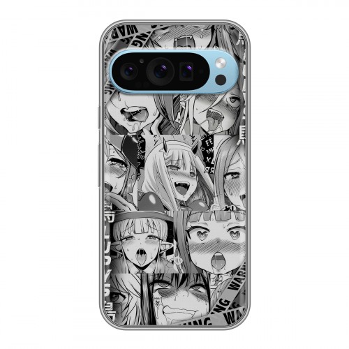 Дизайнерский силиконовый чехол для Google Pixel 9 Ahegao Ахегао Аниме