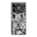 Дизайнерский силиконовый чехол для Tecno Pova 6 Ahegao Ахегао Аниме
