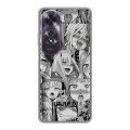 Дизайнерский силиконовый чехол для OPPO A60 Ahegao Ахегао Аниме