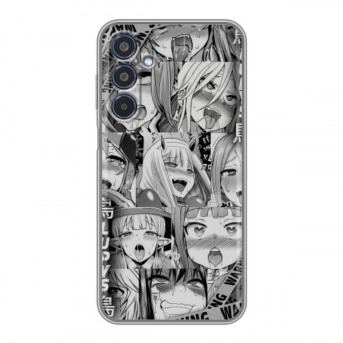 Дизайнерский силиконовый чехол для Samsung Galaxy M35 Ahegao Ахегао Аниме