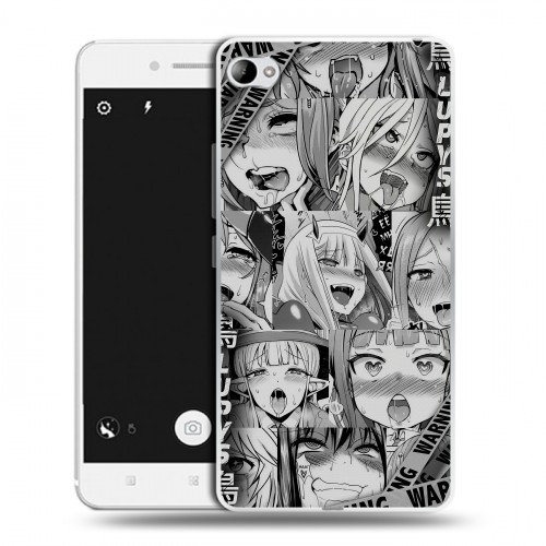 Дизайнерский пластиковый чехол для Lenovo S90 Ahegao Ахегао Аниме