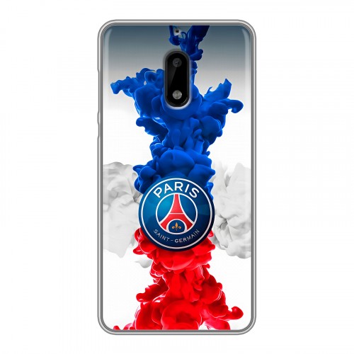 Дизайнерский пластиковый чехол для Nokia 6 PSG ПСЖ