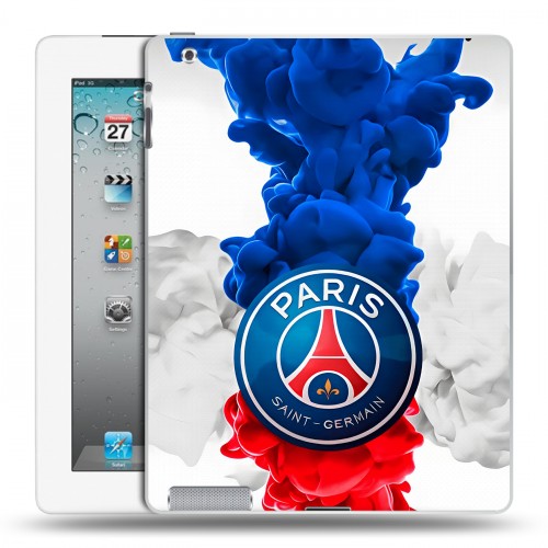 Дизайнерский пластиковый чехол для Ipad 2/3/4 PSG ПСЖ