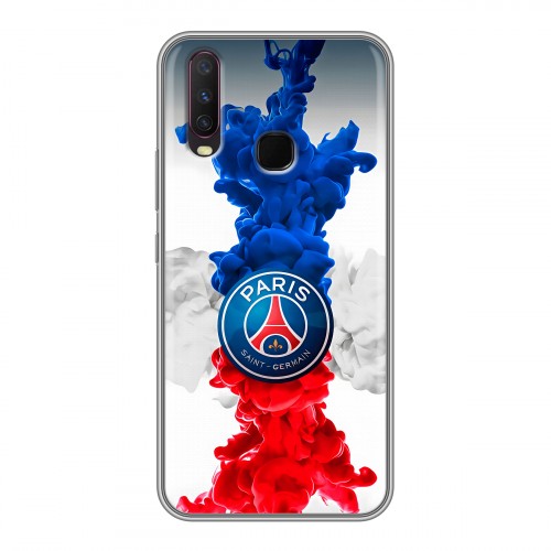 Дизайнерский силиконовый чехол для Vivo Y17 PSG ПСЖ