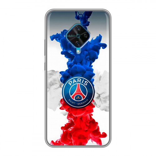 Дизайнерский силиконовый чехол для Vivo V17 PSG ПСЖ