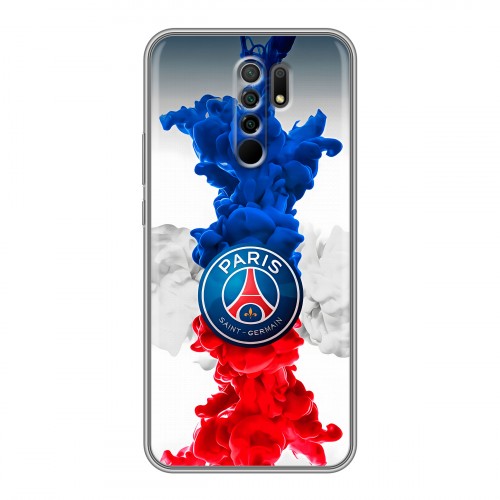 Дизайнерский силиконовый чехол для Xiaomi RedMi 9 PSG ПСЖ