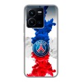Дизайнерский силиконовый чехол для Vivo Y35 PSG ПСЖ