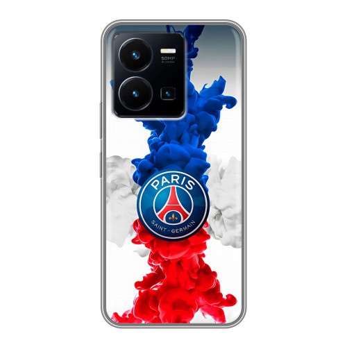 Дизайнерский силиконовый чехол для Vivo Y35 PSG ПСЖ