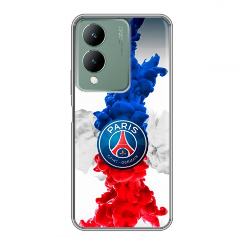 Дизайнерский силиконовый чехол для Vivo Y17s PSG ПСЖ