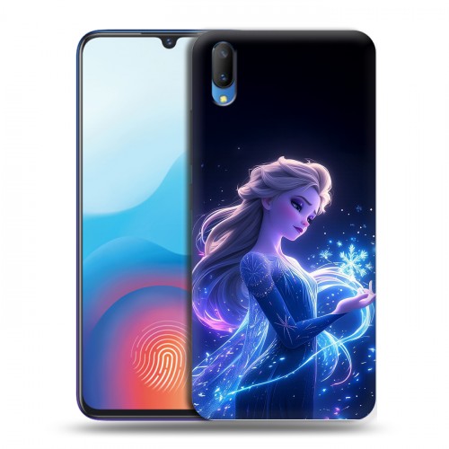 Дизайнерский пластиковый чехол для Vivo V11 Холодное сердце Frozen