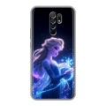Дизайнерский силиконовый чехол для Xiaomi RedMi 9 Холодное сердце Frozen