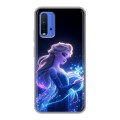 Дизайнерский силиконовый чехол для Xiaomi RedMi 9T Холодное сердце Frozen