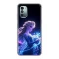 Дизайнерский силиконовый чехол для Nokia G11 Холодное сердце Frozen