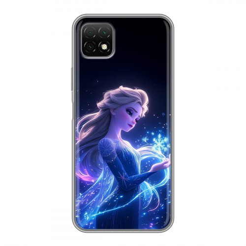Дизайнерский силиконовый чехол для Wiko T3 Холодное сердце Frozen