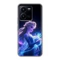 Дизайнерский силиконовый чехол для Vivo Y35 Холодное сердце Frozen