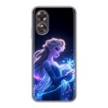 Дизайнерский пластиковый чехол для OPPO A17 Холодное сердце Frozen