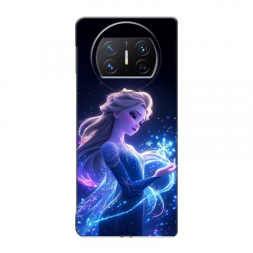 Дизайнерский пластиковый чехол для Huawei Mate X3 Холодное сердце Frozen