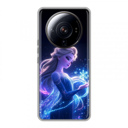 Дизайнерский силиконовый чехол для Xiaomi 12S Ultra Холодное сердце Frozen