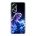 Дизайнерский силиконовый чехол для OPPO A58 4G Холодное сердце Frozen