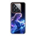 Дизайнерский силиконовый чехол для Xiaomi 14 Pro Холодное сердце Frozen