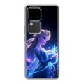 Дизайнерский силиконовый чехол для Vivo V30 5G Холодное сердце Frozen