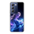 Дизайнерский силиконовый чехол для Vivo V30 Lite Холодное сердце Frozen