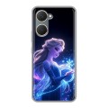Дизайнерский силиконовый чехол для Vivo Y03 Холодное сердце Frozen