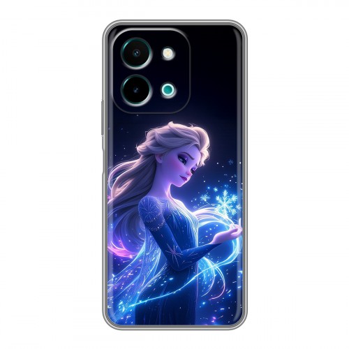 Дизайнерский пластиковый чехол для Vivo Y28 Холодное сердце Frozen