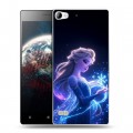 Дизайнерский пластиковый чехол для Lenovo Vibe X2 Холодное сердце Frozen