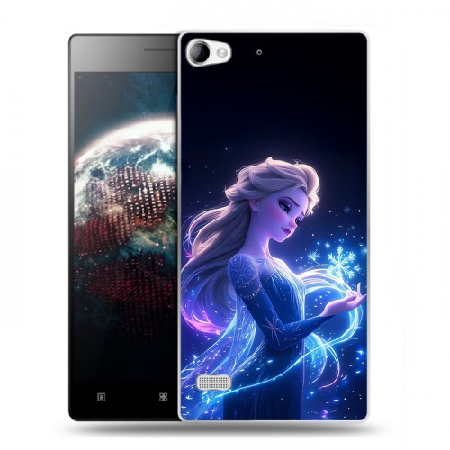 Дизайнерский пластиковый чехол для Lenovo Vibe X2 Холодное сердце Frozen