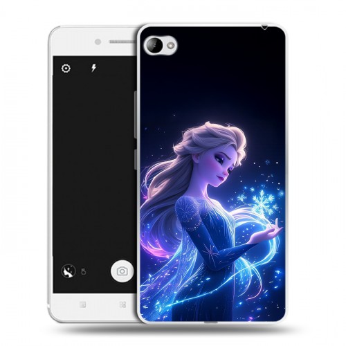 Дизайнерский пластиковый чехол для Lenovo S90 Холодное сердце Frozen