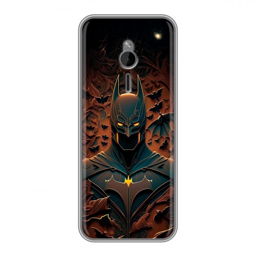 Дизайнерский силиконовый чехол для Nokia 230 Batman Бэтмен