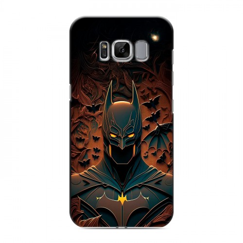 Дизайнерский силиконовый чехол для Samsung Galaxy S8 Batman Бэтмен