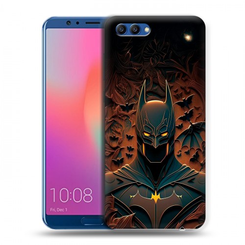 Дизайнерский пластиковый чехол для Huawei Honor View 10 Batman Бэтмен