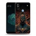 Дизайнерский силиконовый чехол для Xiaomi Mi A2 Batman Бэтмен