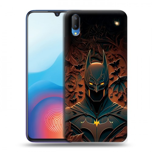 Дизайнерский пластиковый чехол для Vivo V11 Batman Бэтмен
