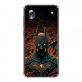 Дизайнерский силиконовый чехол для ZTE Blade A3 (2019) Batman Бэтмен