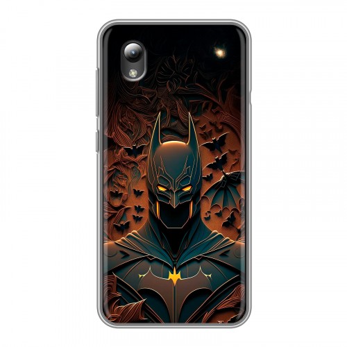 Дизайнерский силиконовый чехол для ZTE Blade A3 (2019) Batman Бэтмен