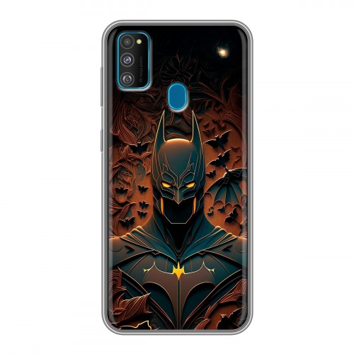 Дизайнерский силиконовый чехол для Samsung Galaxy M30s Batman Бэтмен