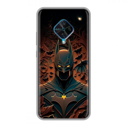 Дизайнерский силиконовый чехол для Vivo V17 Batman Бэтмен