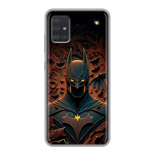 Дизайнерский силиконовый чехол для Samsung Galaxy A51 Batman Бэтмен