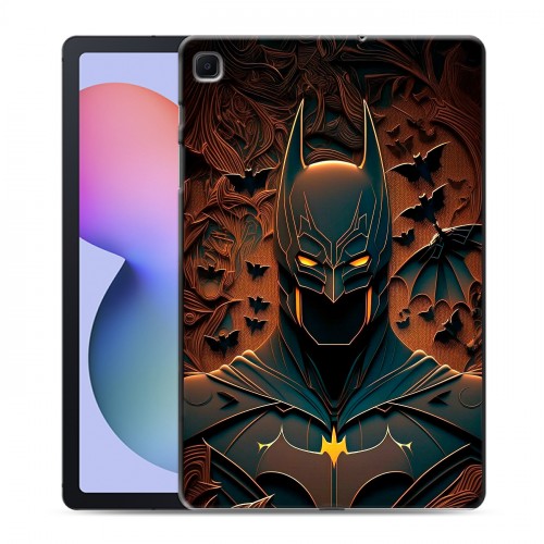 Дизайнерский силиконовый чехол для Samsung Galaxy Tab S6 Lite Batman Бэтмен