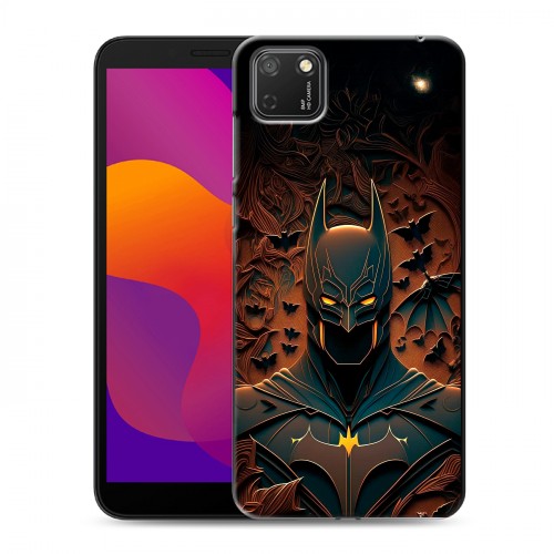 Дизайнерский силиконовый чехол для Huawei Honor 9S Batman Бэтмен