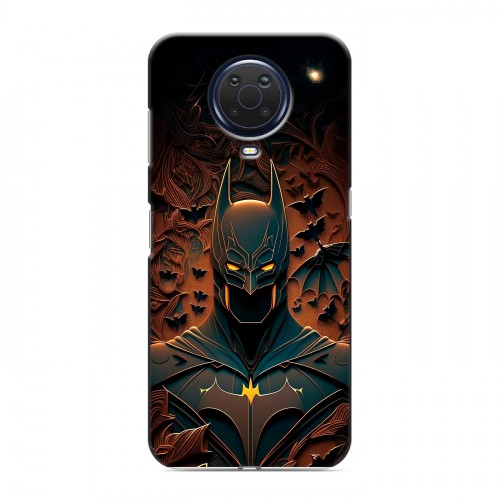 Дизайнерский силиконовый с усиленными углами чехол для Nokia G20 Batman Бэтмен