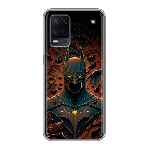 Дизайнерский силиконовый чехол для OPPO A54 Batman Бэтмен