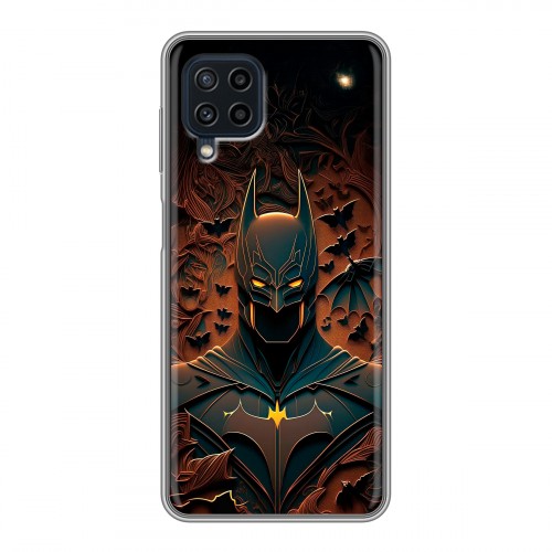Дизайнерский силиконовый чехол для Samsung Galaxy A22 Batman Бэтмен