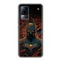 Дизайнерский силиконовый чехол для Vivo V21e Batman Бэтмен