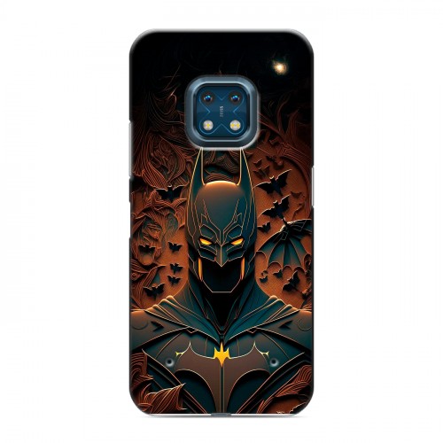 Дизайнерский силиконовый с усиленными углами чехол для Nokia XR20 Batman Бэтмен