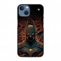 Дизайнерский силиконовый чехол для Iphone 13 Batman Бэтмен