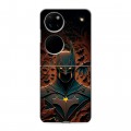 Дизайнерский пластиковый чехол для Huawei P50 Pocket Batman Бэтмен